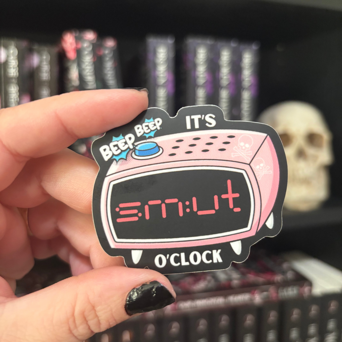 Vinyl Sticker: It's Smut O'Clock