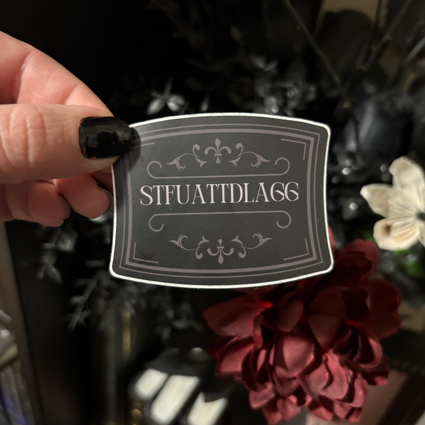 Vinyl Sticker: STFUATTDLAGG