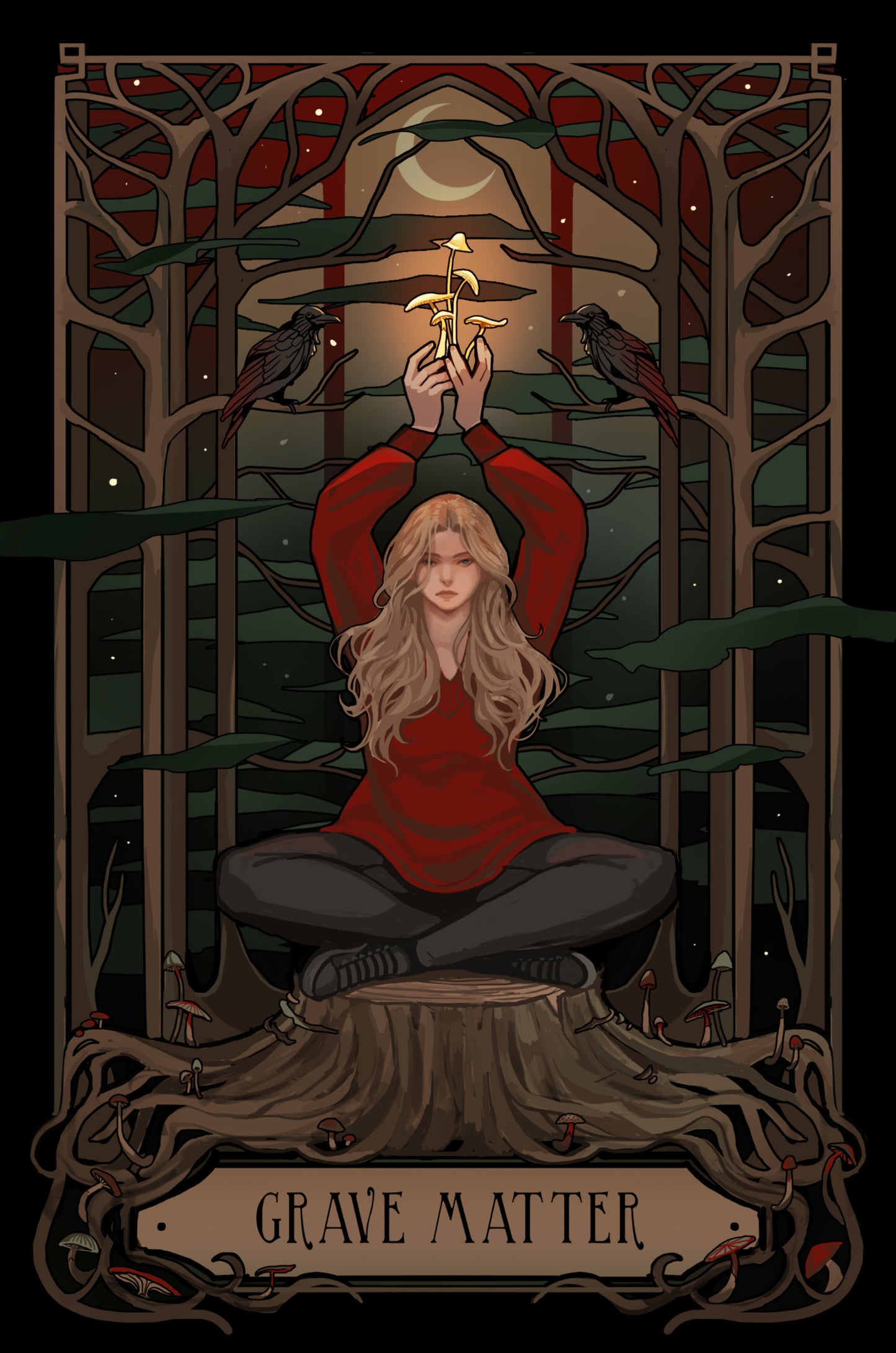 Grave Matter Tarot Card