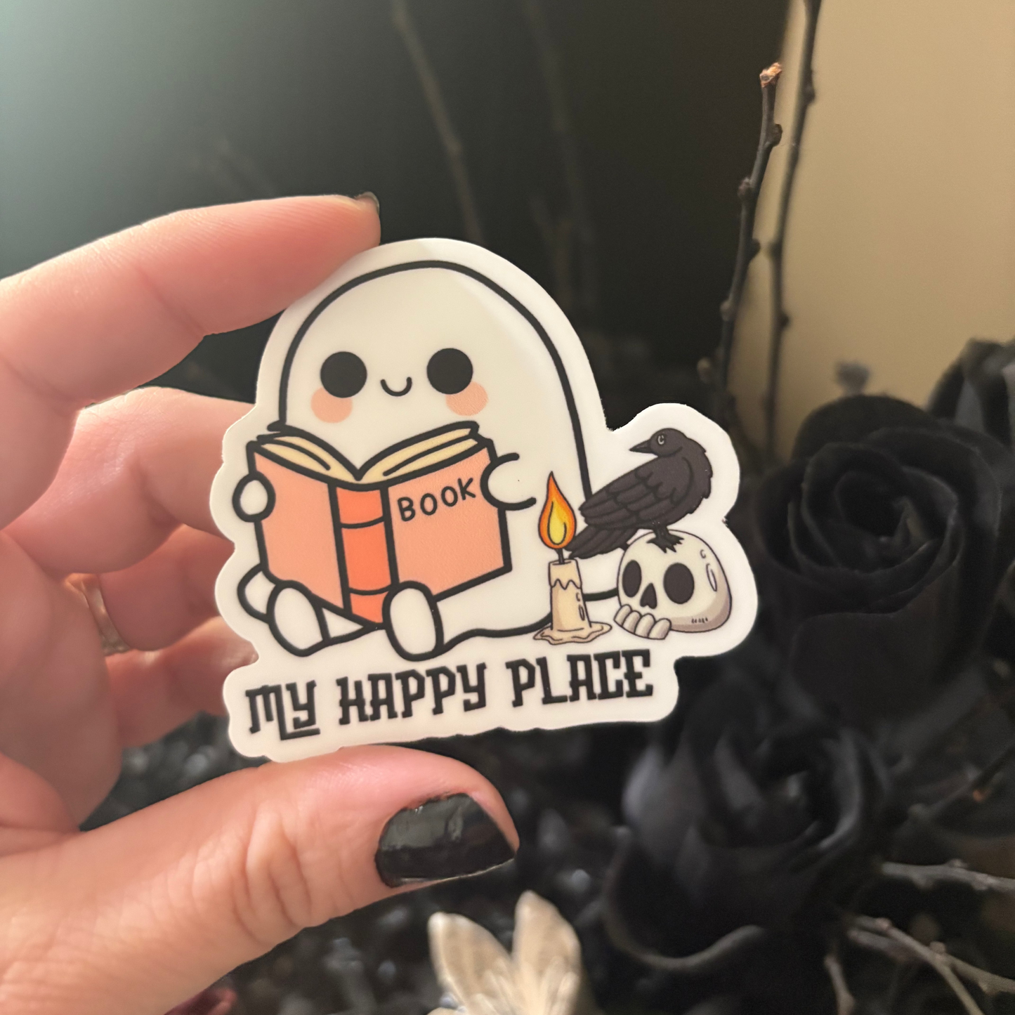 Vinyl Sticker: My Happy Place