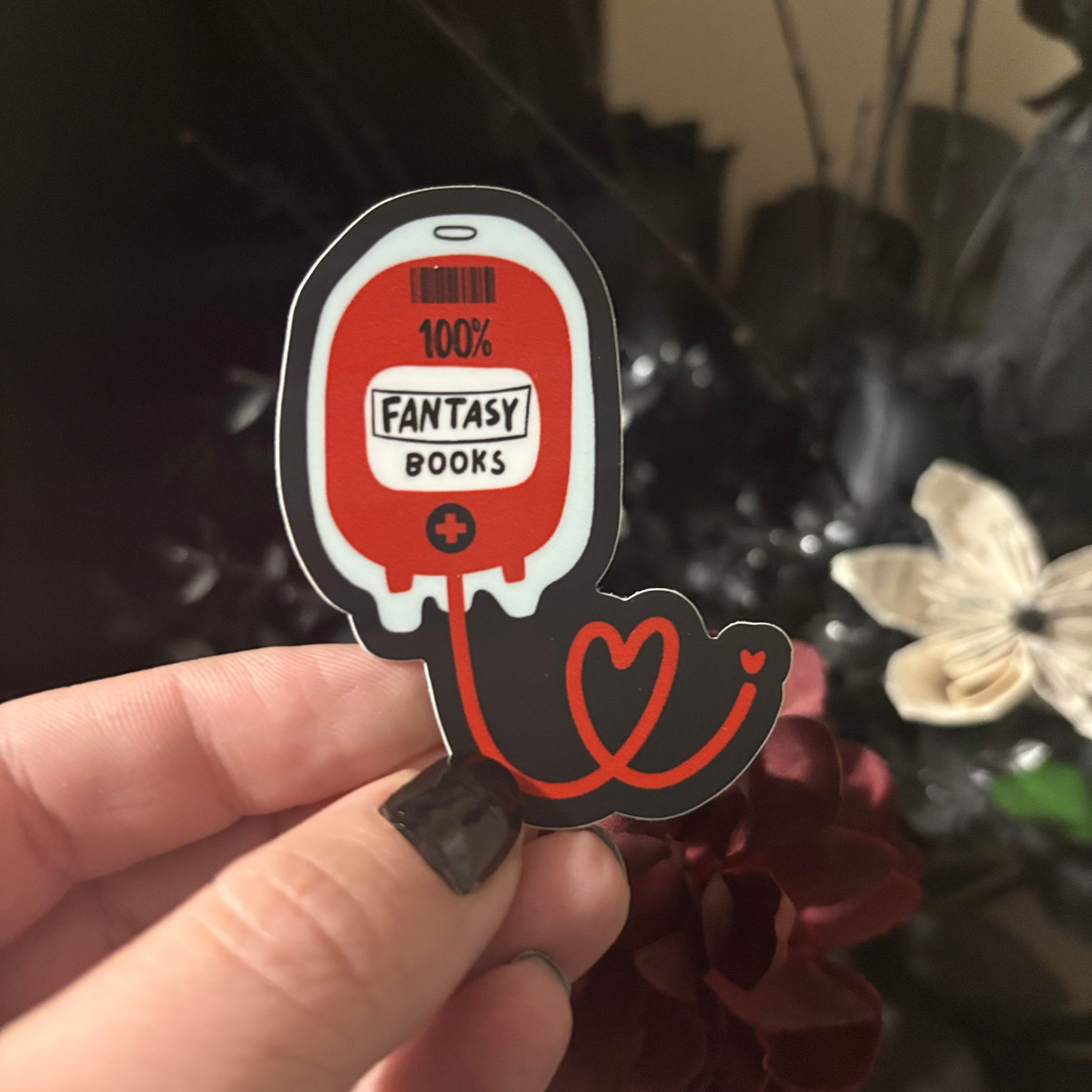 Vinyl Sticker: 100% Fantasy