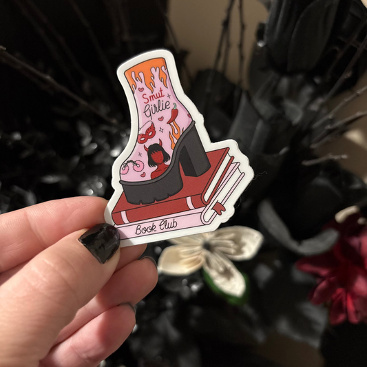 Vinyl Sticker: Smut Girlie Boot