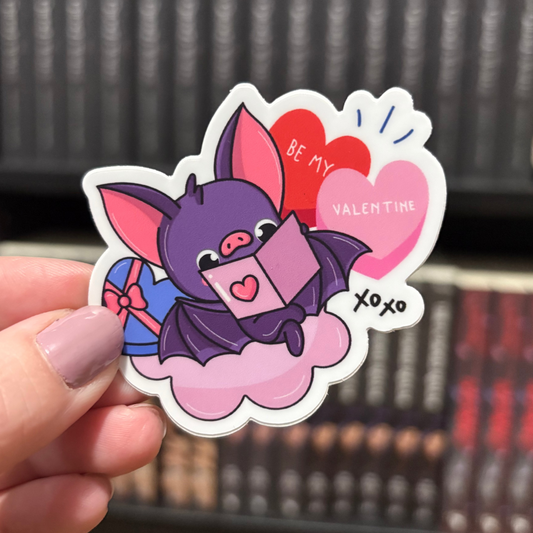 Vinyl Sticker: Batty Valentine