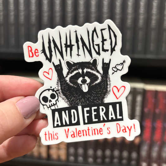 Vinyl Sticker: Feral Valentine's Day