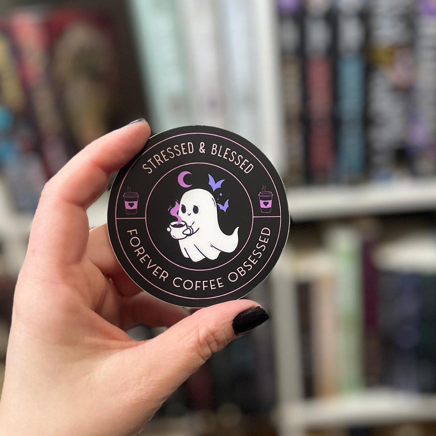 Vinyl Sticker: Stressed & Blessed