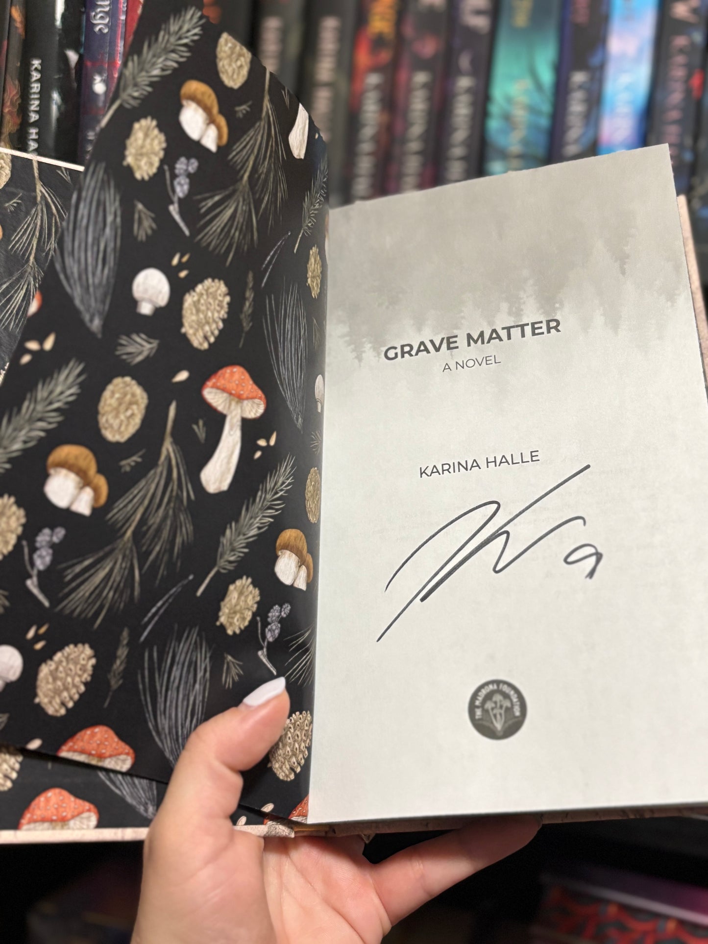 Signed Special Edition - Grave Matter - Karina Halle