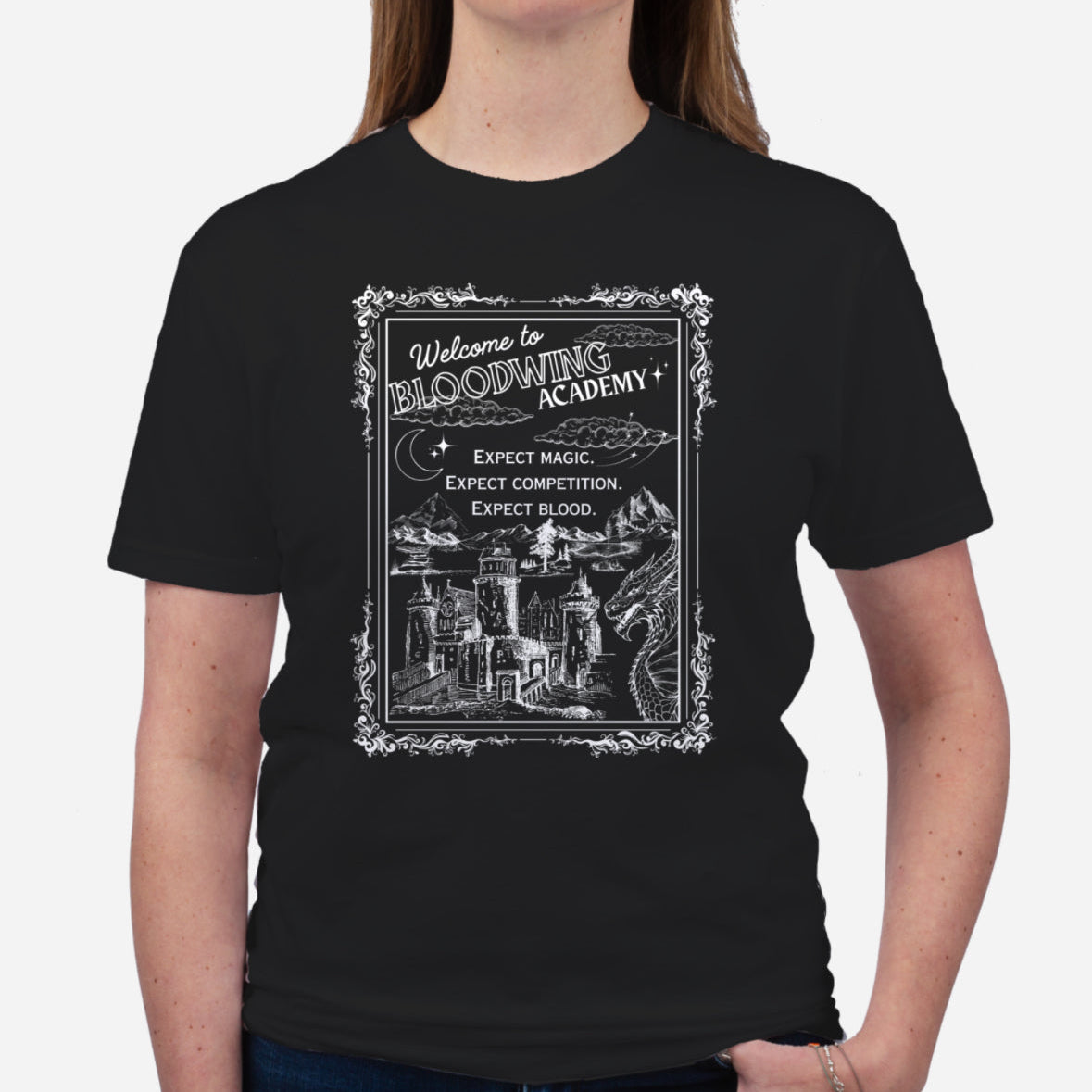 Licensed Briar Boleyn Merch Bloodwing Academy Tee